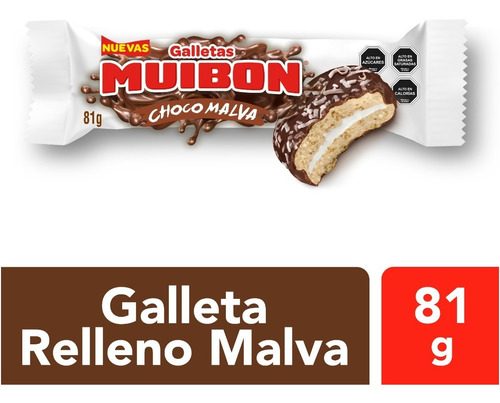 Galleta Muibon Choco Malva 81g