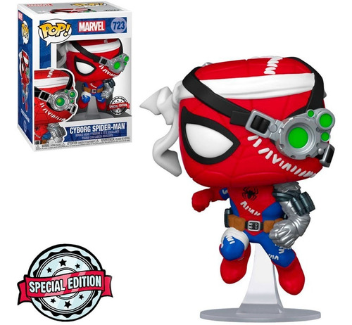 Funko Pop Cyborg Spiderman 723 - Spiderman