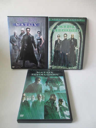 Dvd The Matrix, Reloaded Y Revolutions