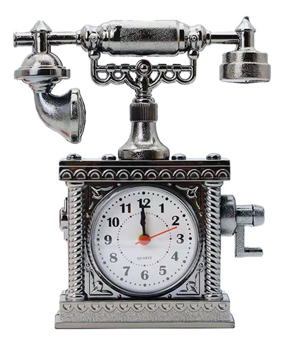 Reloj De Mesa Vintage Para Teléfono, Estatua Estilo B
