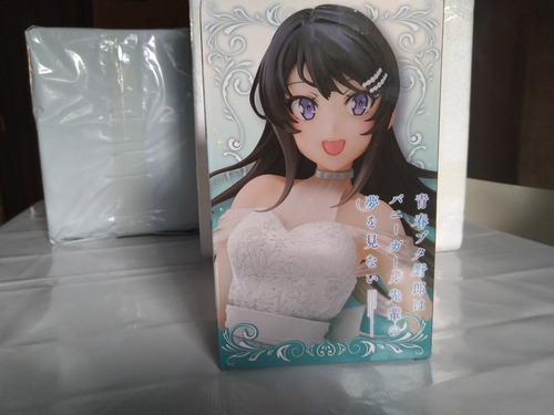 Sakurajima Mai Coreful Figure Clear Dress Ver. White (taito)