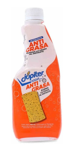 Limpiador Antigrasa Repuesto 450ml Júpiter