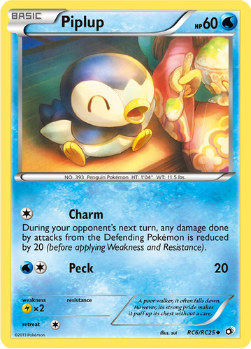 Cartas Pokemon B&w Dark Explorers Piplup 27/108 Reverse