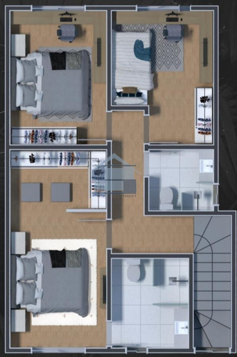 Casa Em Condomínio Para Venda Em Indaiatuba, Jardim Park Real, 3 Dormitórios, 1 Suíte, 3 Banheiros, 2 Vagas - _1-1765802