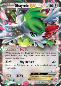 Card Pokemon Shaymin V Original Copag