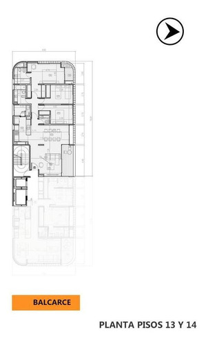 Imagen 28 de 30 de Oficina Amplia En Edificio Premium Con Balcon-divisible - Centro