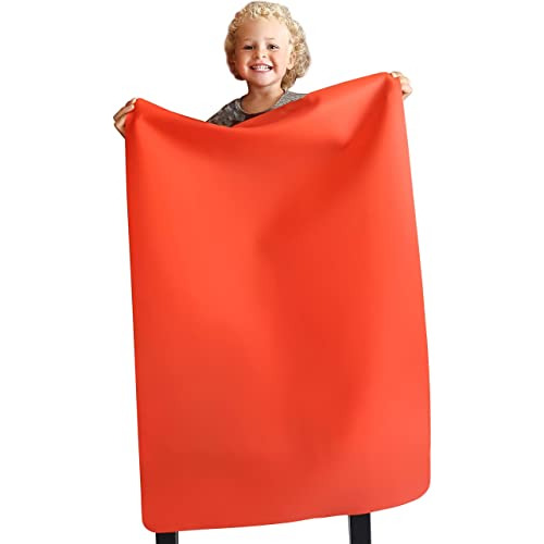 Mantel De Silicona 90x60cm Protector De Mesa Rojo