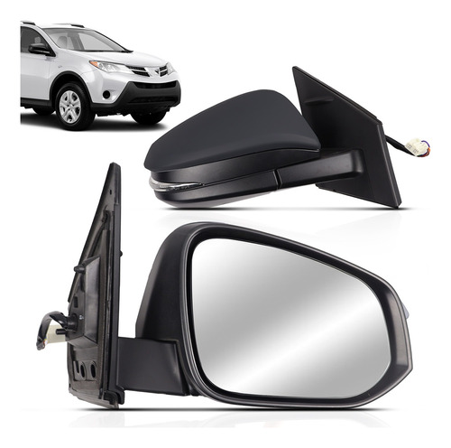 Retrovisor Rav4 2013 2014 2015 2016 2017 2018 Pisca Retratil