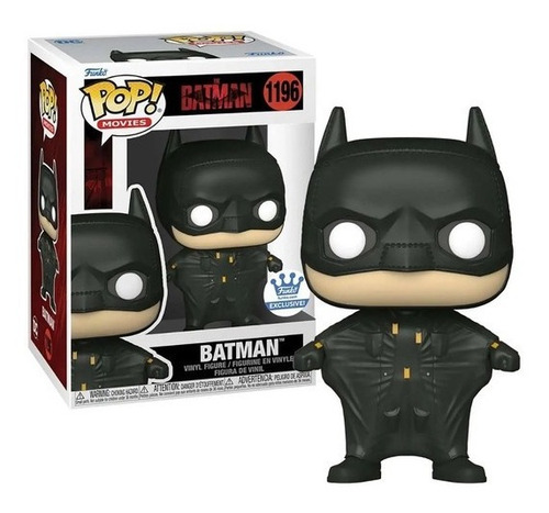 Funko Pop The Batman #1196 Pelicula Dc Comics Exclusivo