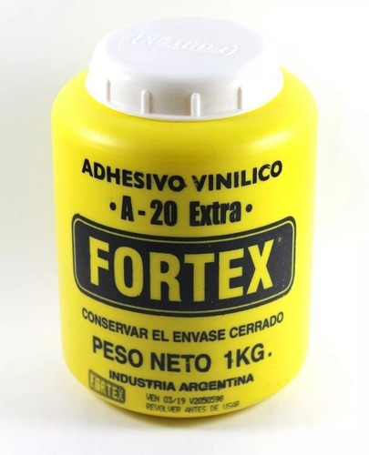 Cola Sintetica Fortex A20 X 1/2 Kg