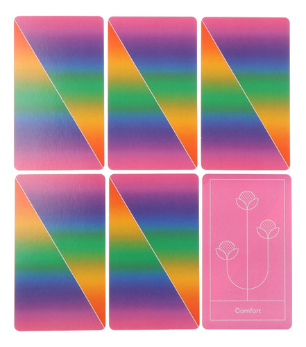 Família De Cartões Party Divination Paper Prisms Oracle Fate