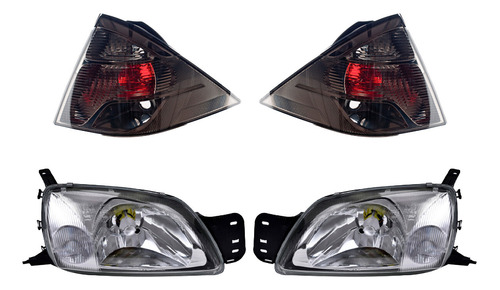 Calaveras + Faros Depo Fiesta 2001-2002