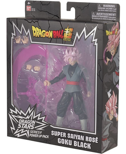 Figura Dragon Ball Super Goku Black Rose Power Up Bandai