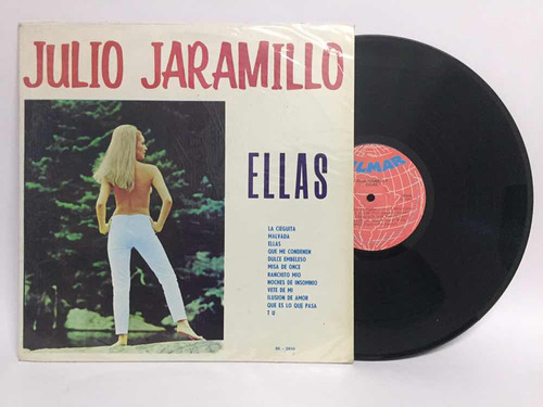 Julio Jaramillo - Ellas Vinyl Lp. Ed. Venezuela