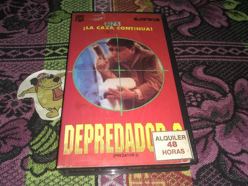 Depredador 2-danny Glover(vhs) 1991