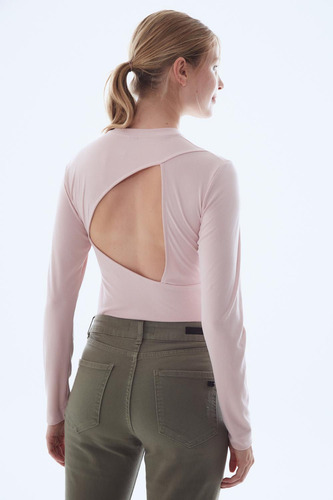 Remera Rib Cupro Kenny Mujer Desiderata