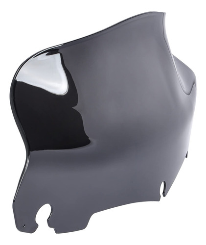 Parabrisas Ondulado Negro 23 Cm Para Harley Davidson Touring