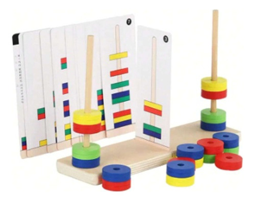 Juego Didactico Aros De Levitacion Magnética Montessori Made