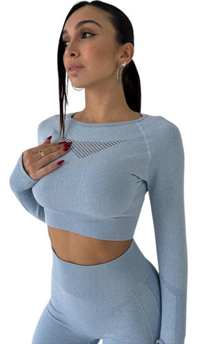 Conjunto Deportivo Lycra Dos Pieza Top + Calza