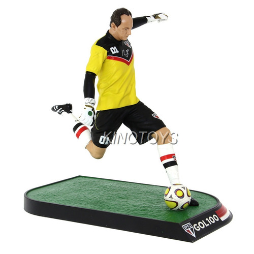 Estátua Rogério Ceni 1/6 São Paulo Spfc 100º Gol (34cm)