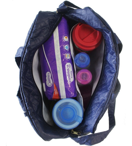 Kit Bolsa Maternidade Menino Menina Impermeável Matelassê