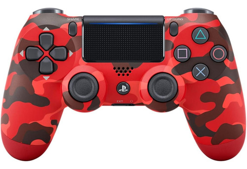 Control Inalámbrico Dualshock 4 - Red Camo - Playstation 4 