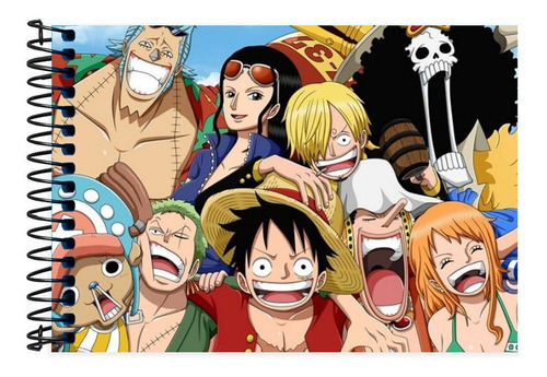 Caderno Desenho Artes 48 Folhas One Piece