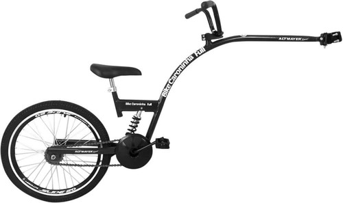 Bike Caroninha Full Com Amortecedor Reboque Bike Al-335 Cor Preto