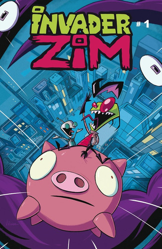 Invader Zim 1h, De Jhonen Vasquez., Vol. No Aplica. Editorial Kamite, Tapa Blanda, Edición No Aplica En Español, 2016