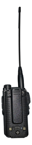 Radio Amador Baofeng Uv-18 Tri Band Walk Talkie 15w Com Fone Bandas De Freqüência Vhf Uhf Fm Cor Preto