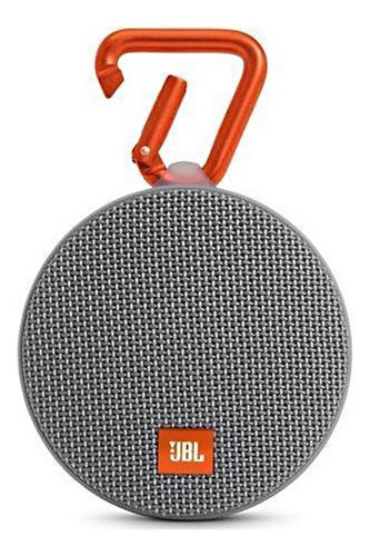 Alto-falante JBL Clip 2 portátil com bluetooth waterproof gray 