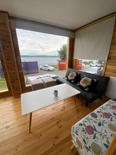 Arriendo Exclusiva Cabaña Container Frente Lago Llanquihue