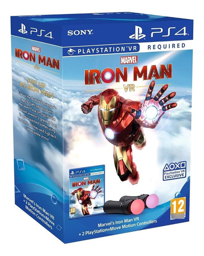 Marvel's Iron Man Vr + Ps Move Twin Pack (ps4/vr) - Sniper