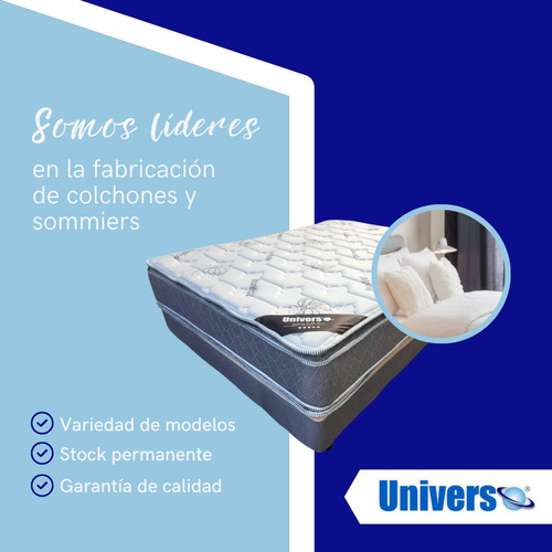 Colchón Alta Densidad 80x190 Saturno Universo Pillow Gris