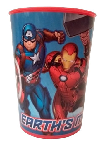 Vaso Vengadores Avengers Infantil Licenc Original Armonyshop