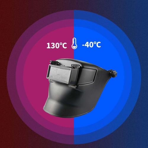 Máscara De Capacete De Filtro De Solda Profissional Montada