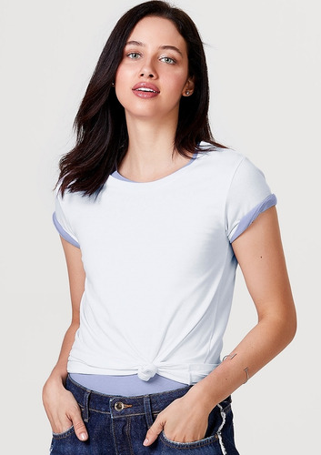 Kit 3 Blusas Femininas Preto Branco Cinza Tamanho Xg Hering