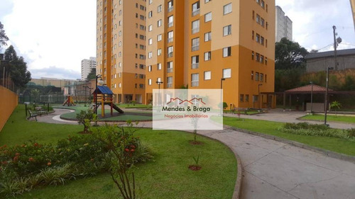 Imagem 23 de 26 de Golden Ville Apartamento Com 2 Dormitórios À Venda, 54 M² Por R$ 250.000 - Jardim São Judas Tadeu - Guarulhos/sp - Ap2779