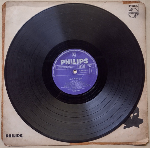 Lp Tamba Trio Avanço 1963 Philips Nacional Vinil (Usado)