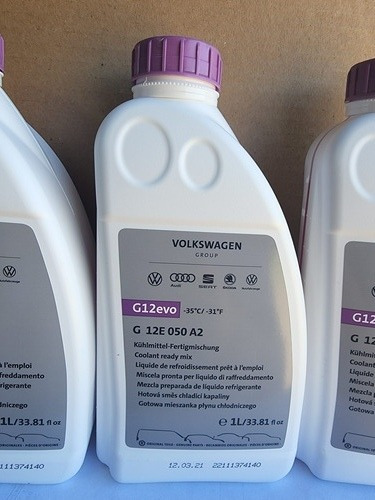 Refrigerante G12 Evo Original Volkswagen Bidón 5 Litros