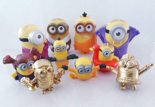 Figuras De Minions De Mcdonald's C10