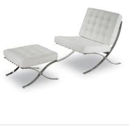 Sillon Barcelona De 1 Cuerpo + Apoyapies O Puff Ottomano