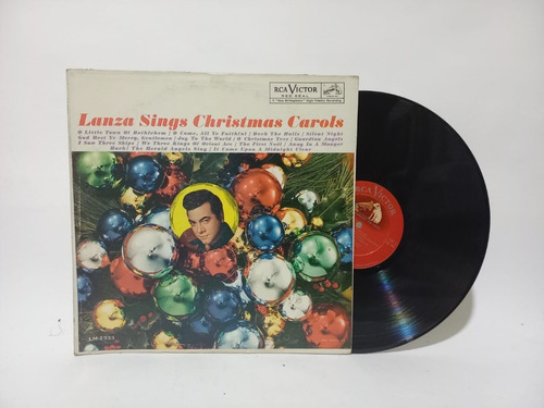Disco Lp Lanza Sings Christmas Carols