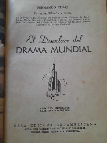 El Desenlace Del Drama Mundial 1950 Chaij E7