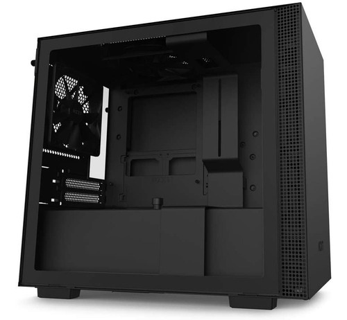 Imagen 4 de 5 de Gabinete Gamer Nzxt H210 Crist Templado Black,mini Itx