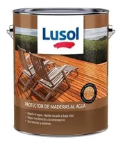 Comprar Protector Para Madera Lusol Al Agua Varios Colores 4 Litros