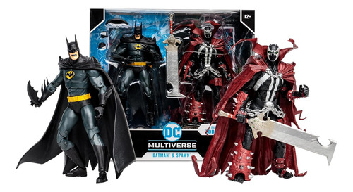 Mcfarlane Toys - Dc Multiverse Batman & Spawn (basado En Cóm