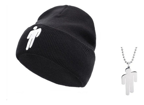 Gorro Con Diseño De Gorro Billie Eilish Nuevo + Mismo Collar