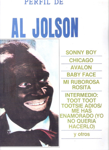 Al Jolson: Perfil  De Al Jolson / Vinilo Mca Records Wea