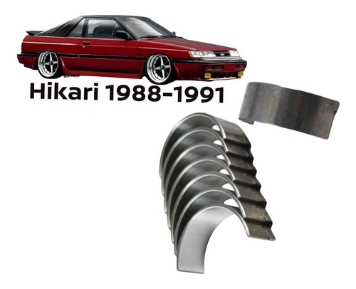 Metales De Biela En 20 Hikari 1988-1991 8 Valvulas